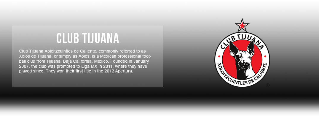 Club Tijuana Jerseys & Accessories