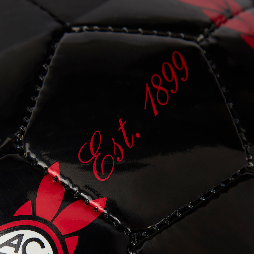 Puma AC Milan Prematch Mini Soccer Ball (Black/Red)