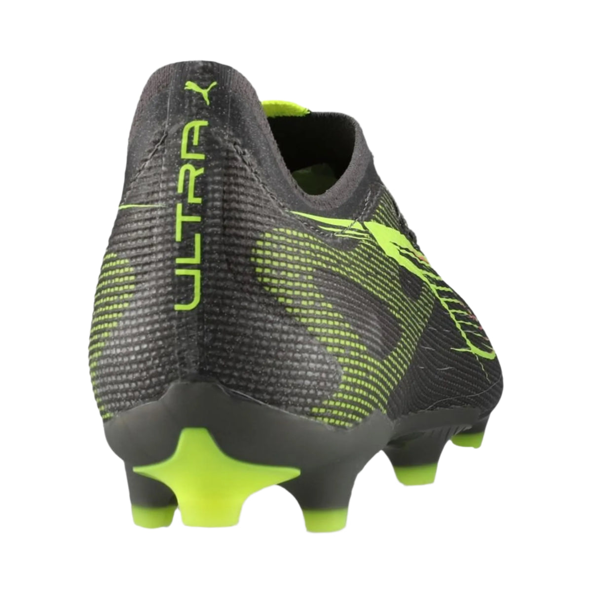 Puma Ultra 5 Pro FG/AG Soccer Cleats (Matte Aged Silver-Yellow Alert-Sun Struck)