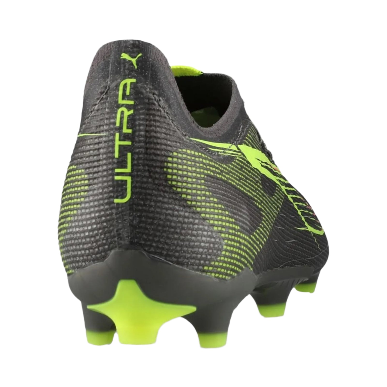 Puma Ultra 5 Pro FG/AG Soccer Cleats (Matte Aged Silver-Yellow Alert-Sun Struck)