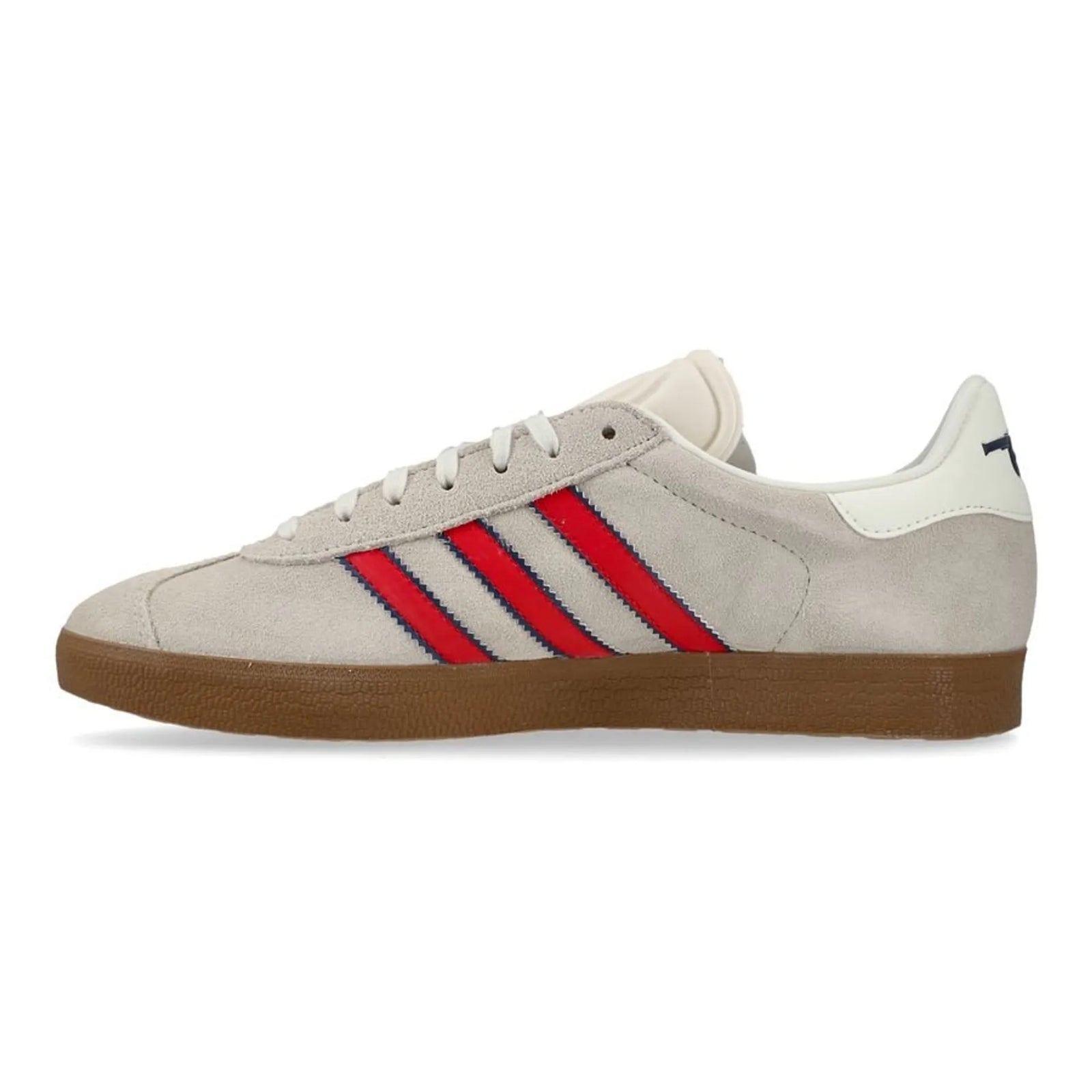 adidas Arsenal Gazelle Terrace Soccer Shoe (Offwhite/Better Scarlet/Night Sky)