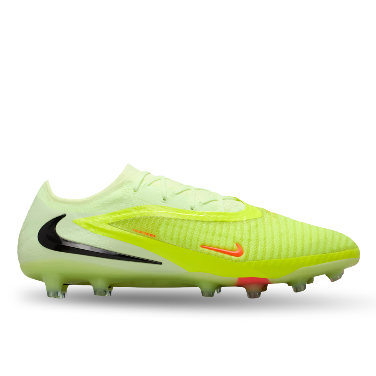 Nike Phantom 6 Low Elite Artificial Grass-Pro Soccer Cleats (Hyper Crimson/Black/Limelight)
