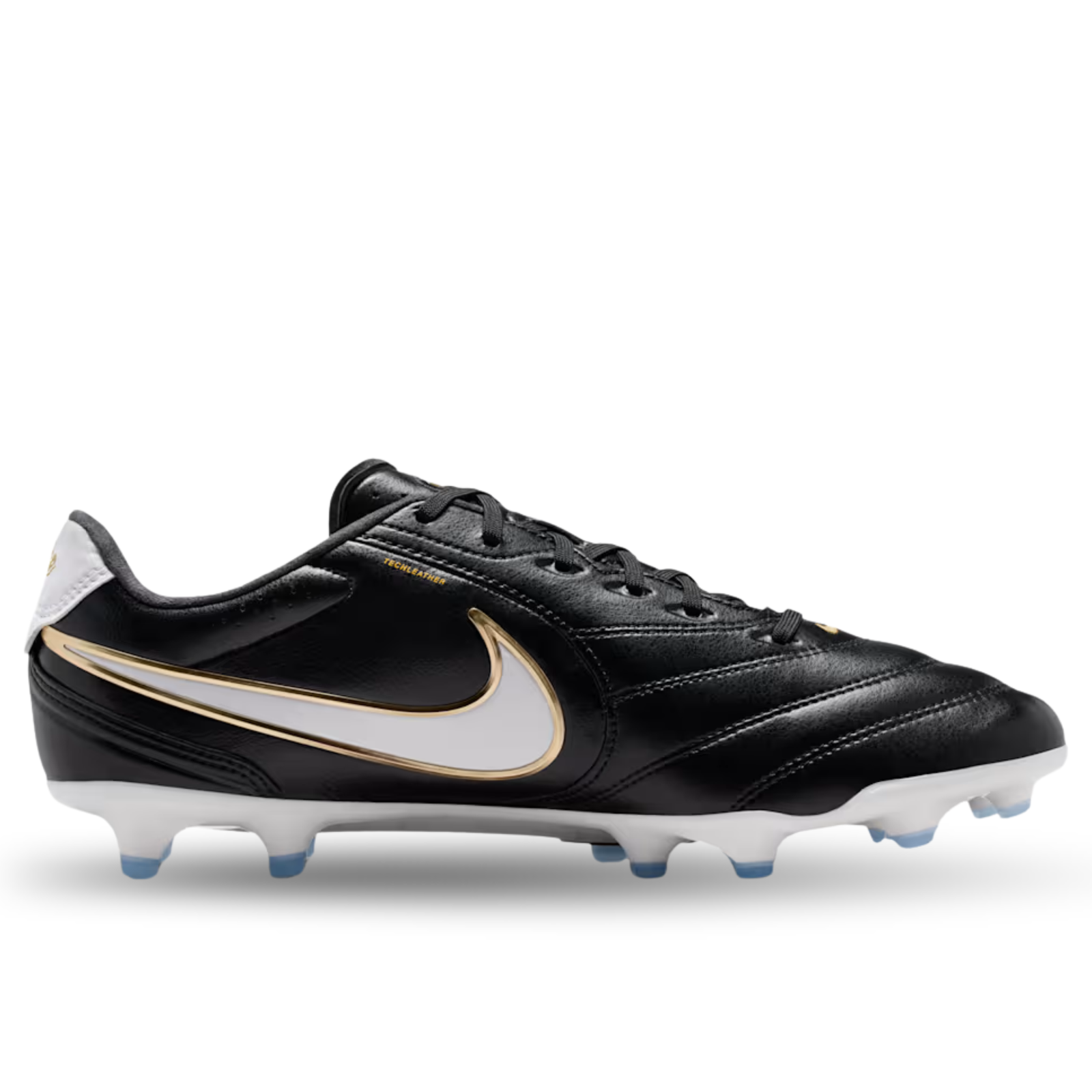 Nike Tiempo Ligera Pro Firm Ground Soccer Cleats (Black/White)