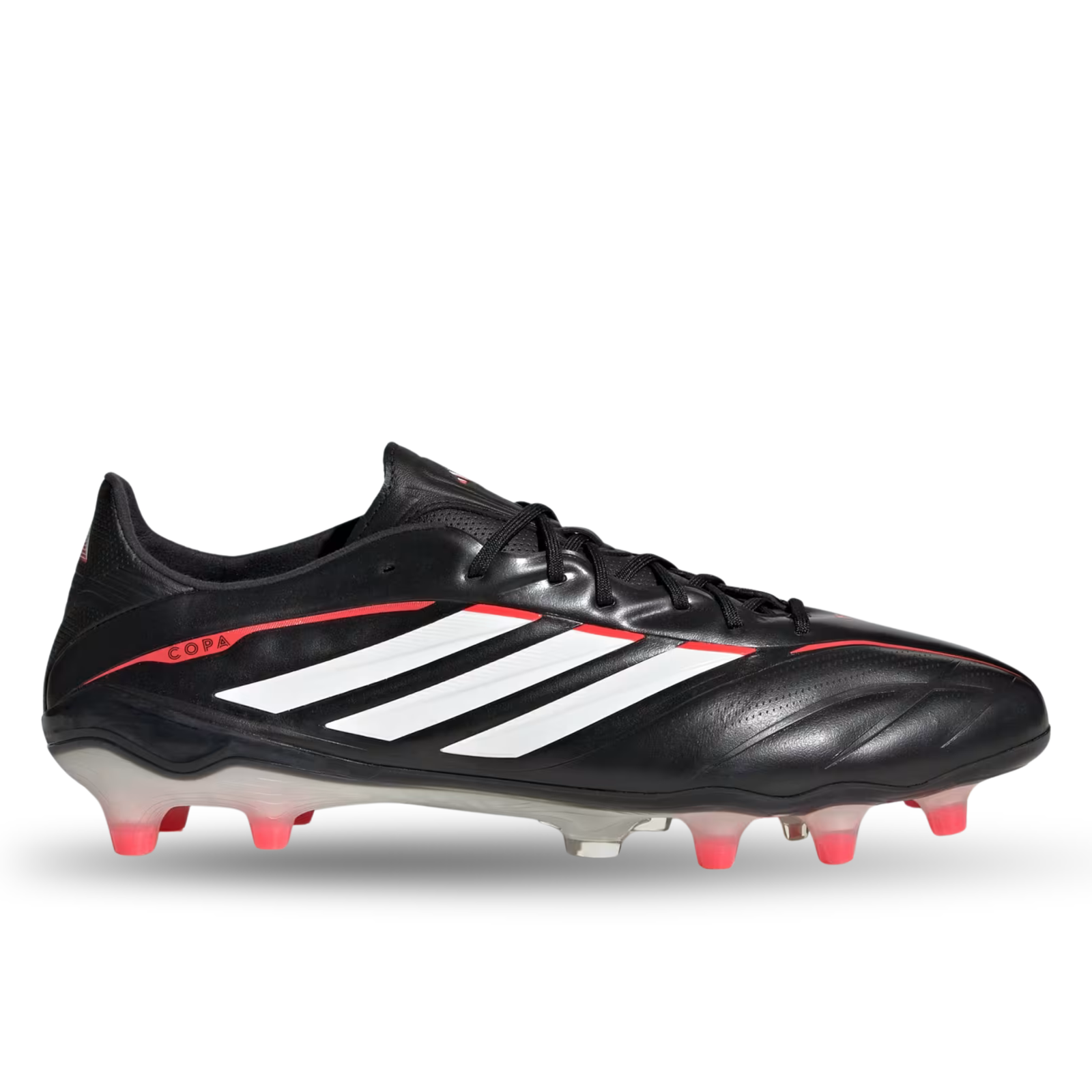 adidas Copa Pure IV Elite Frim Ground Soccer Cleats (Core Black/White/Lucid Red)