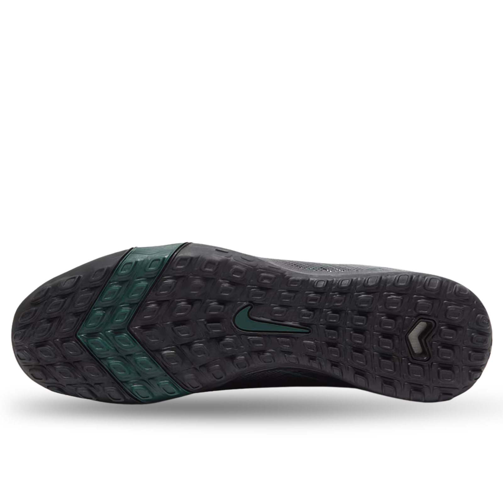 Nike Zoom Superfly 10 Academy Turf Soccer Shoes (Black/Deep Jungle)