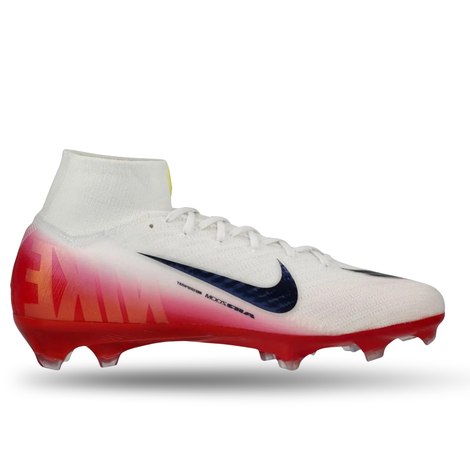 Nike Zoom Superfly 10 LV8 Elite Firm Ground Soccer Cleats (University Red/Dark Obsidian)
