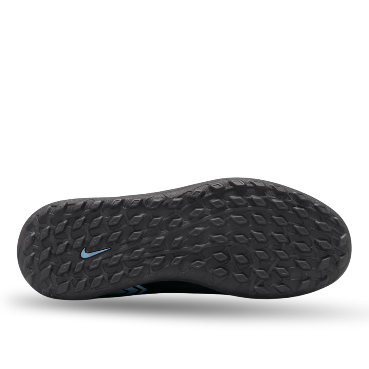 Nike Youth Jr. Superfly 10 Club Turf Soccer Shoes (Black/Black)