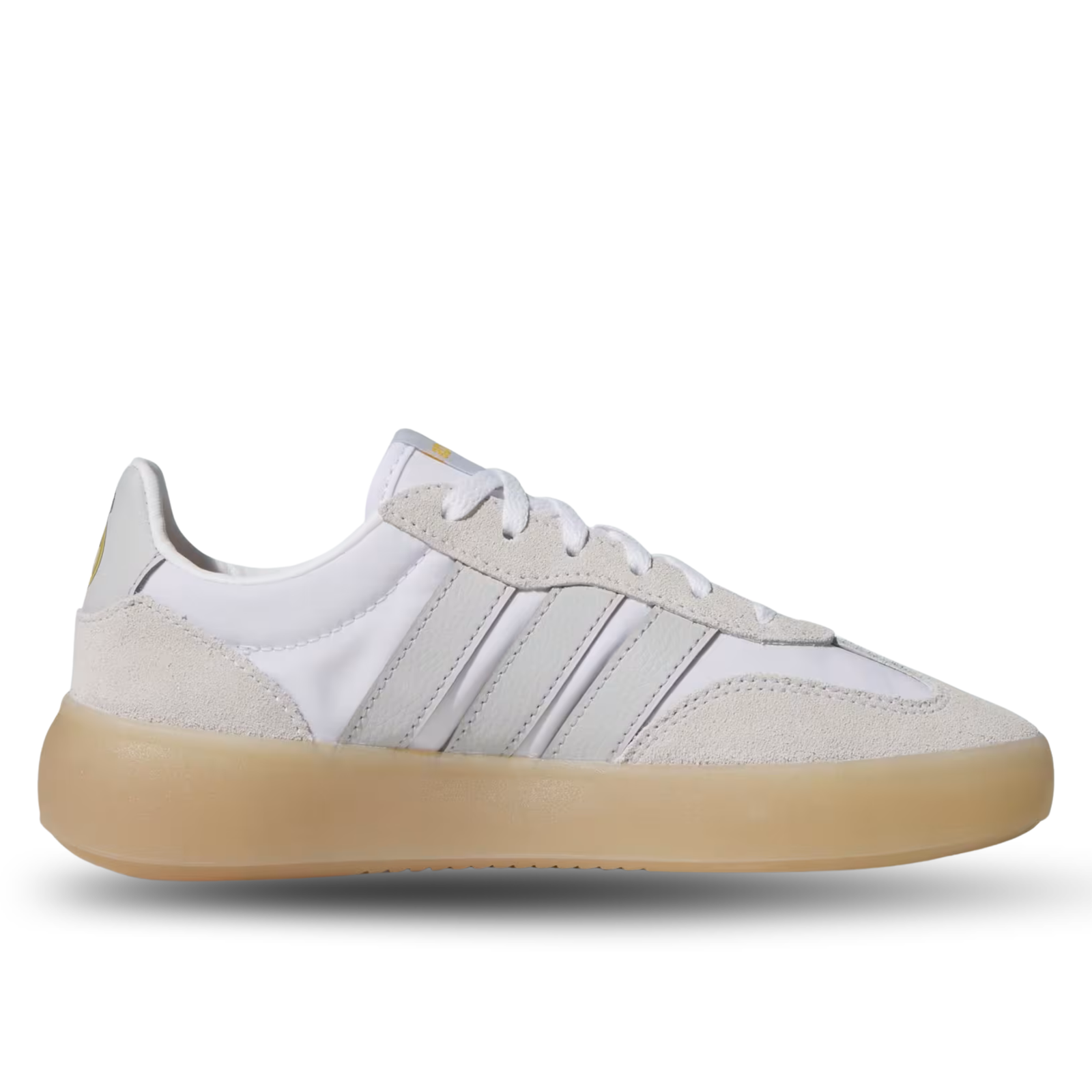 adidas Youth Real Madrid Barreda Decode Junior Soccer Shoes (White/Grey/Gum)