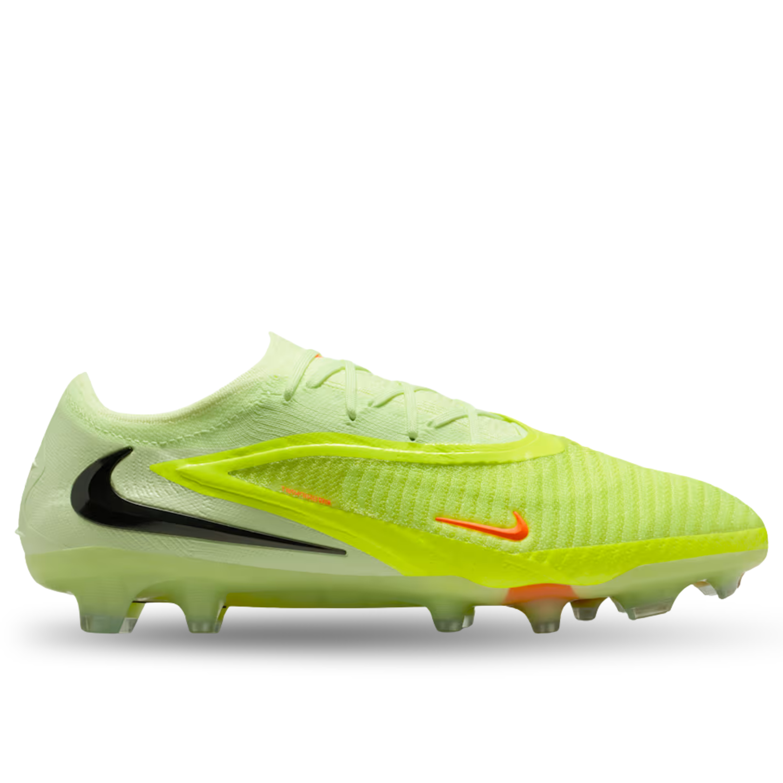 Nike Phantom 6 Low Elite Firm Ground Soccer Cleats (Hyper Crimson/Black/Limelight)