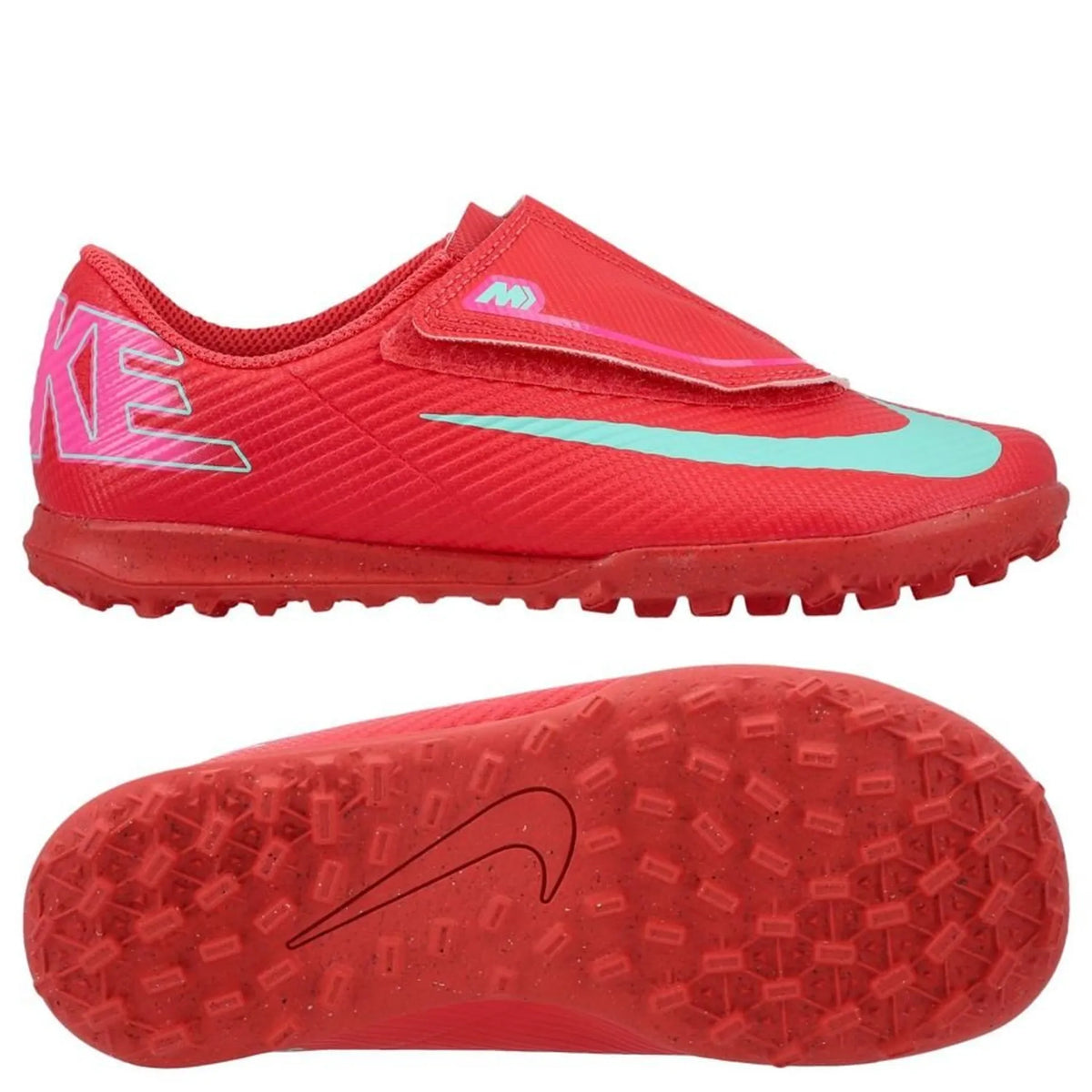 Nike Jr Vapor 16 Club TF PS V 800 (Ember Glow/Aurora Green)