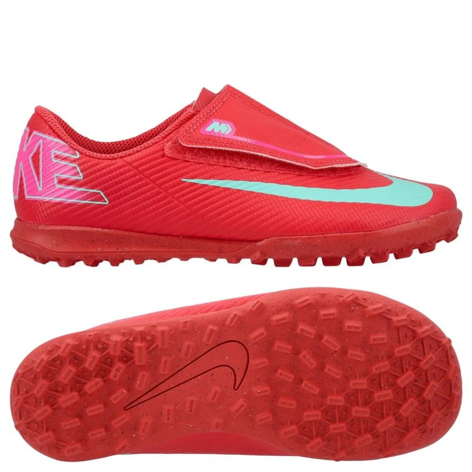 Nike Jr Vapor 16 Club TF PS V 800 (Ember Glow/Aurora Green)