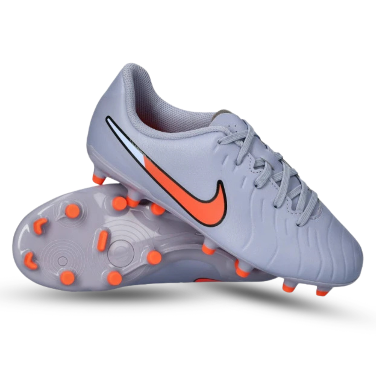 Nike Jr. Legend 10 Club Firm Ground/Ground Soccer Cleats (Blue Eclipse/Black)