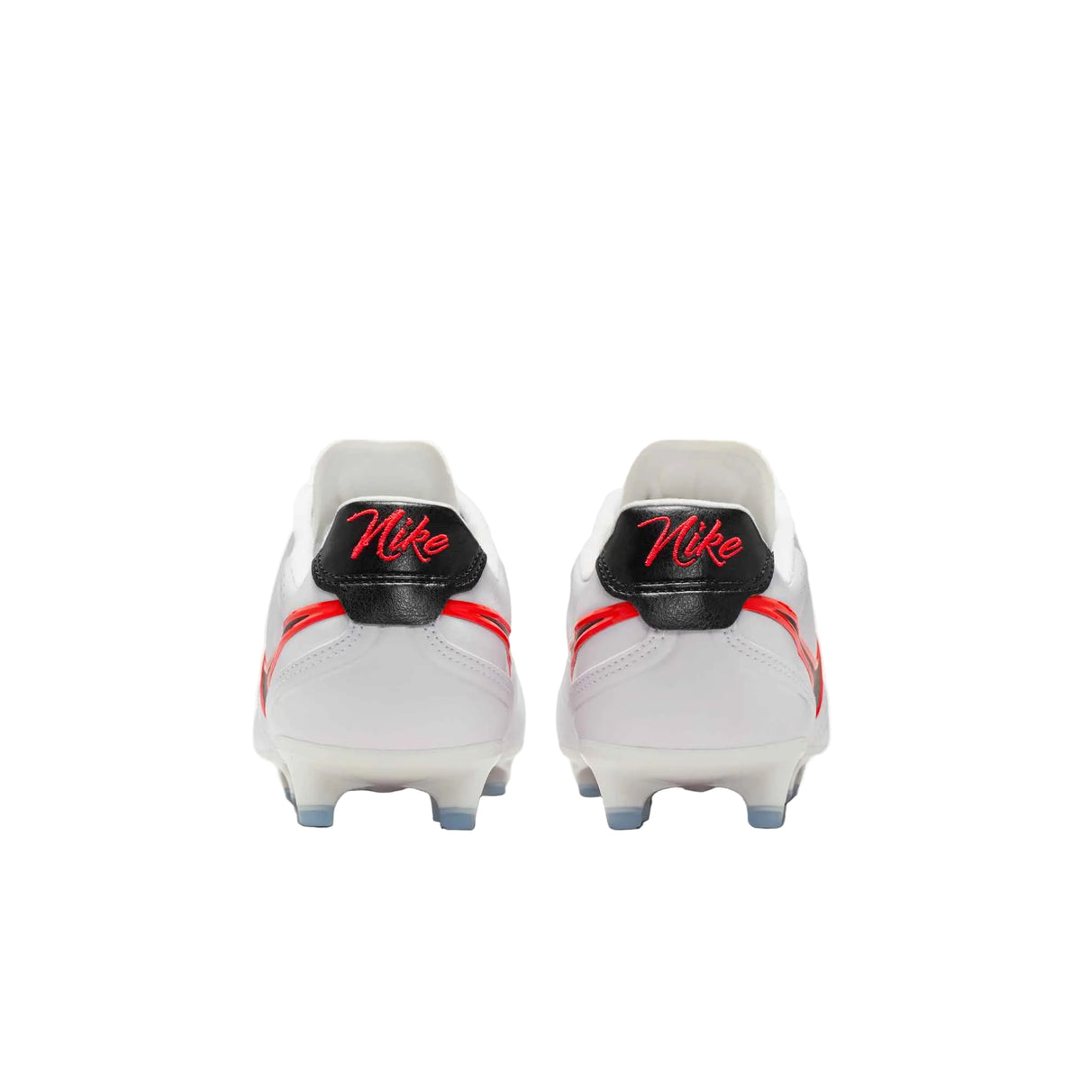 Nike Tiempo Ligera Pro FG Soccer Cleats (White/Black/Bright Crimson)