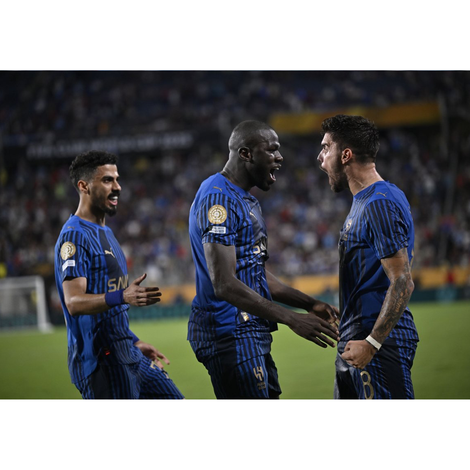 Club World Cup + Football Unites The World Patches 2025 (Dark Colored Jerseys)