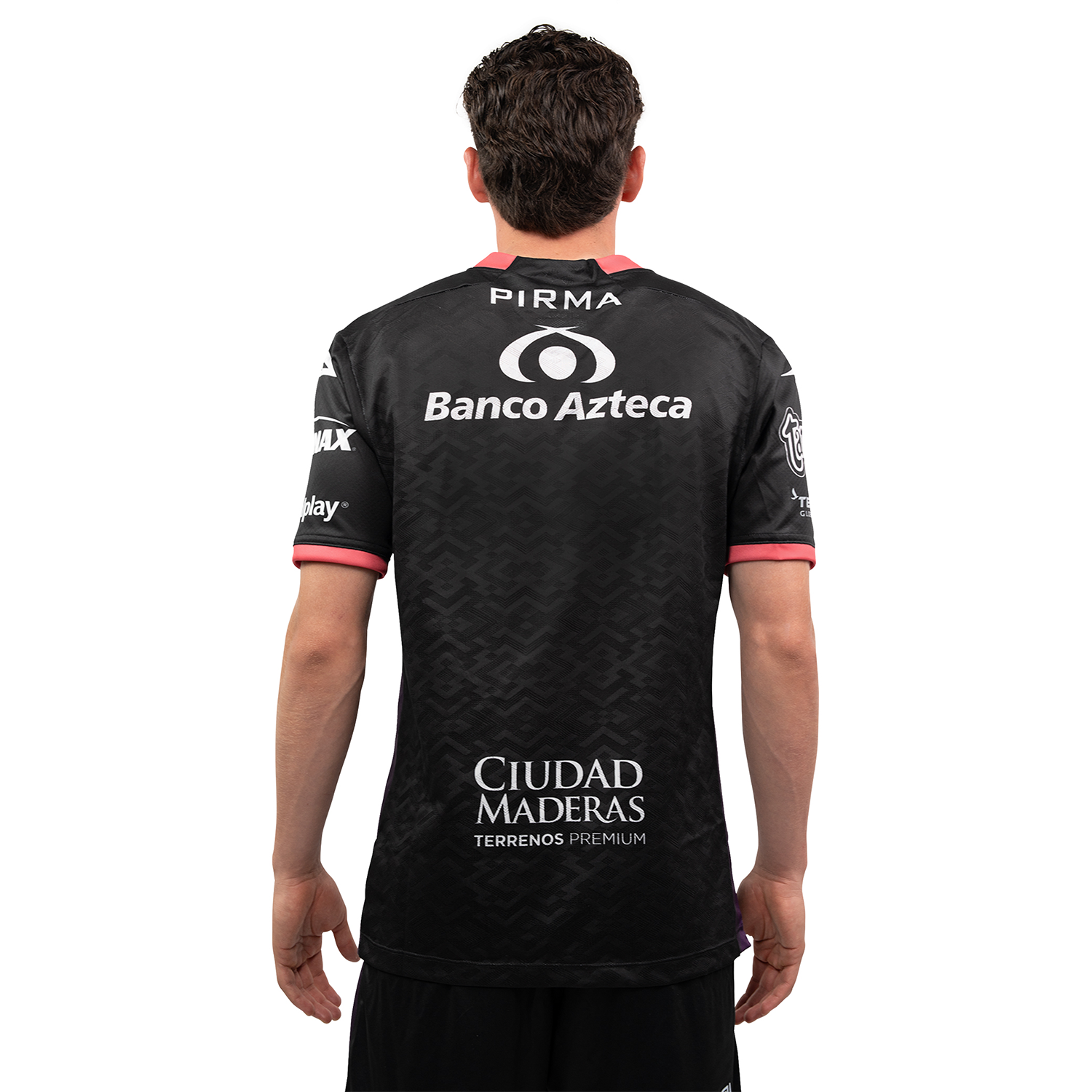 Pirma Men's Puebla Away Jersey 25/26 (Black/White)