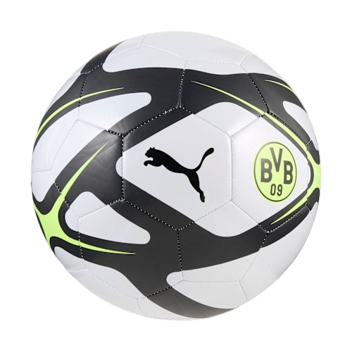 Puma BVB Culture Soccer Ball (Silver Mist/Puma Black)