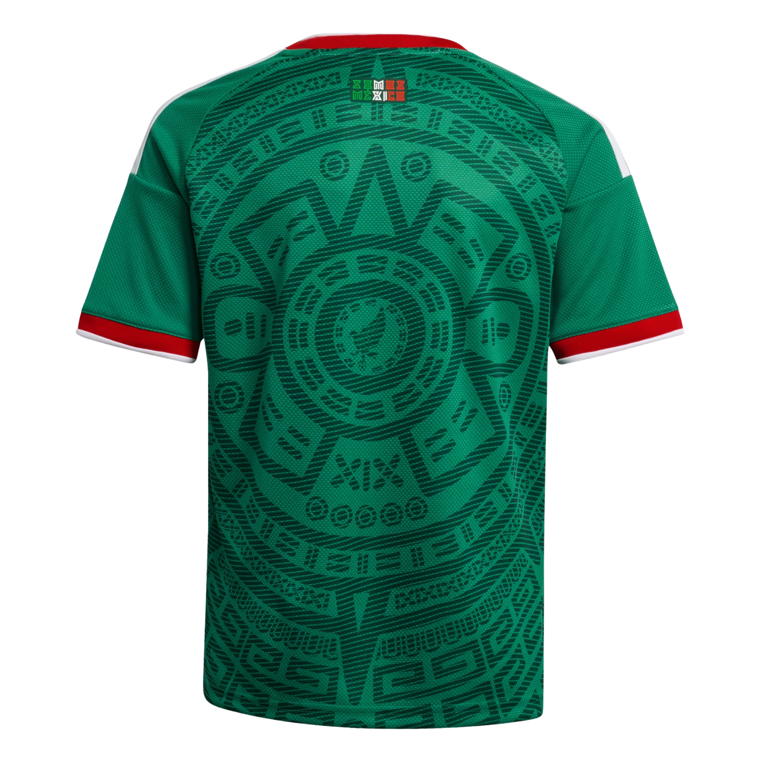adidas Youth Mexico 2026 Home World Cup Jersey (Bold Green)