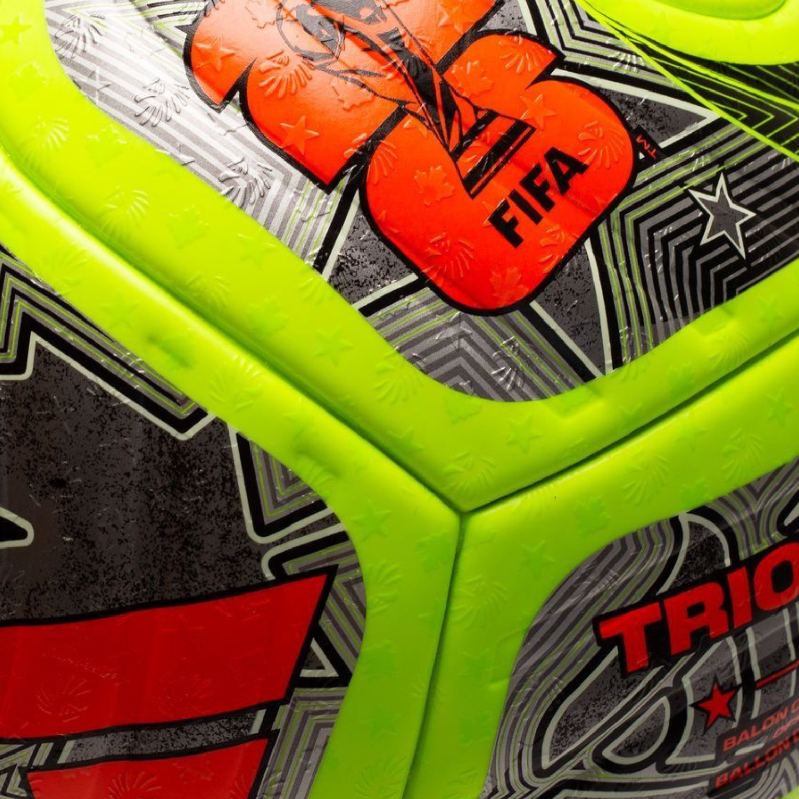 adidas FIFA World Cup 26 Trionda Pro OMB Winter Soccer Ball (Lucid Lemon/Black/Metallic Silver)