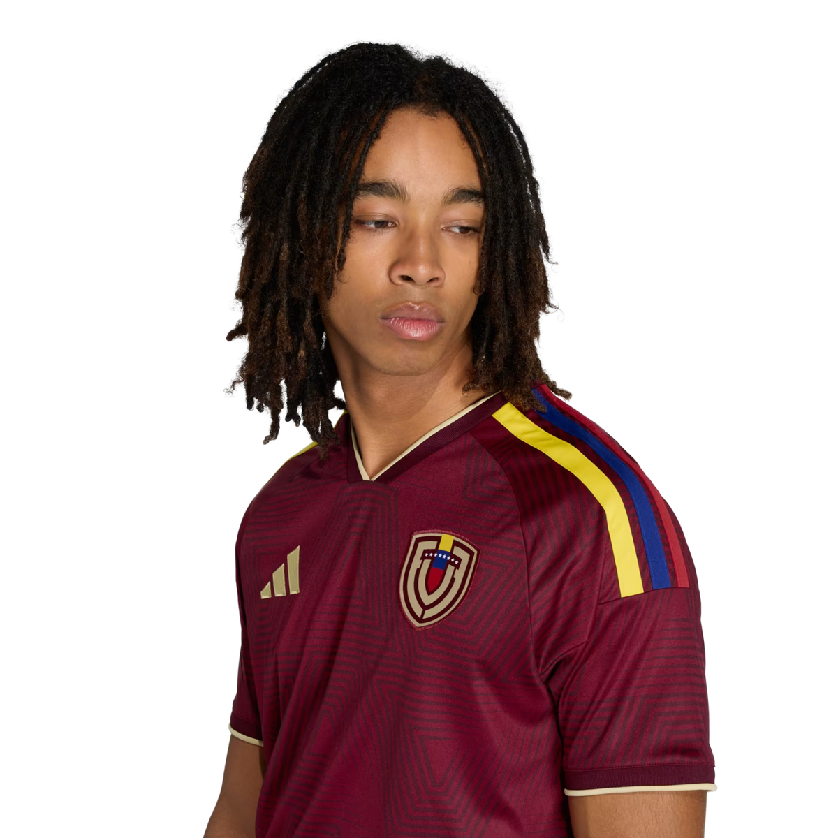 adidas Men's Venezuela 2026 Home Jersey (Burgundy)