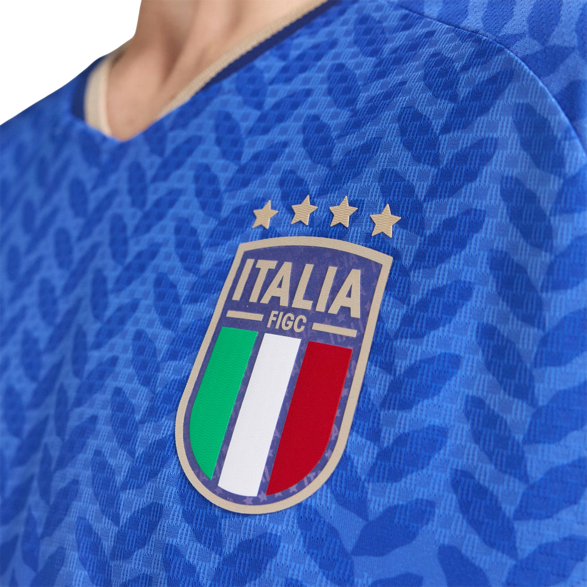 adidas Men's Italy 2026 Authentic Home Jersey (Bold Blue)