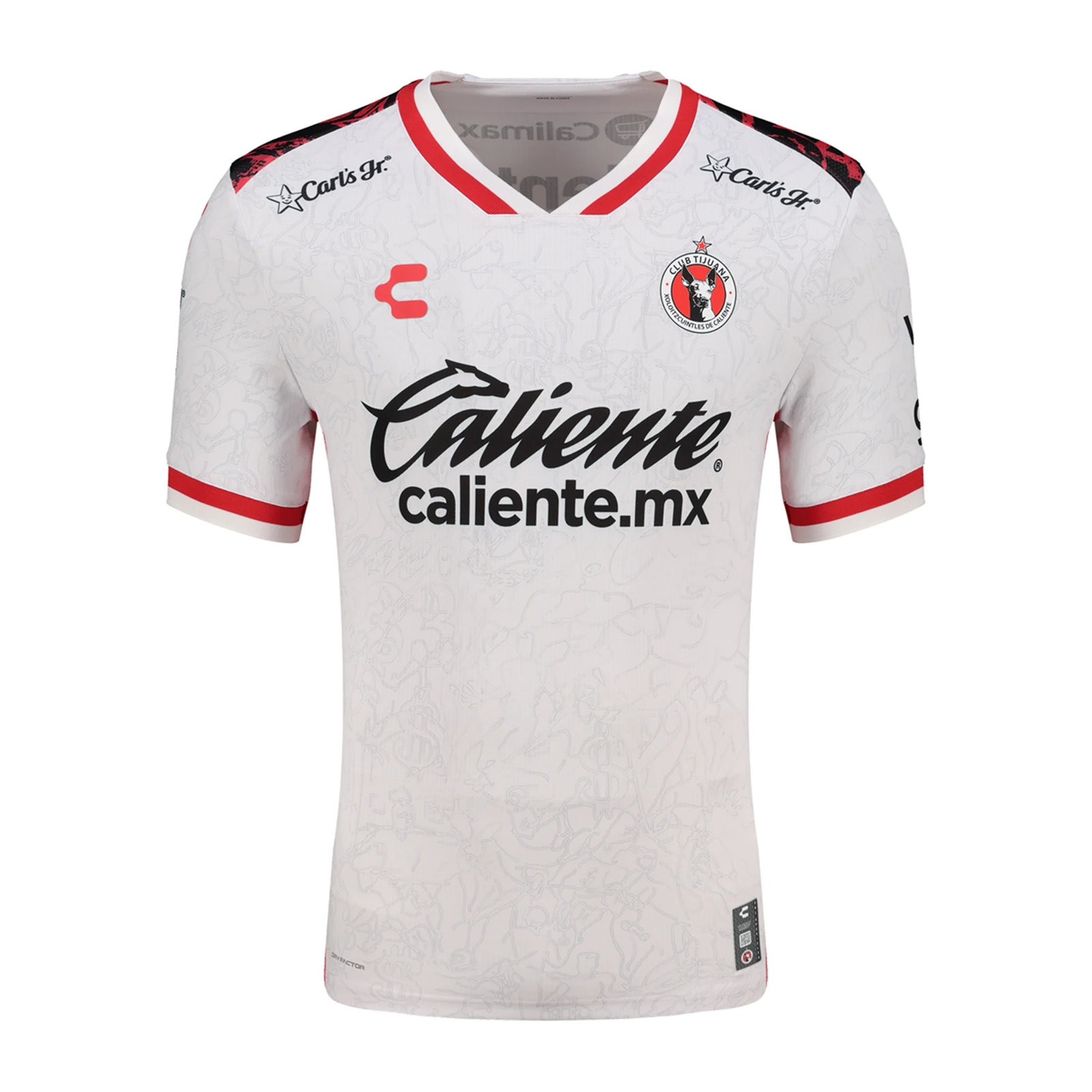 Charly Men's Xolos De Tijuana Away Jersey 25/26 (White)