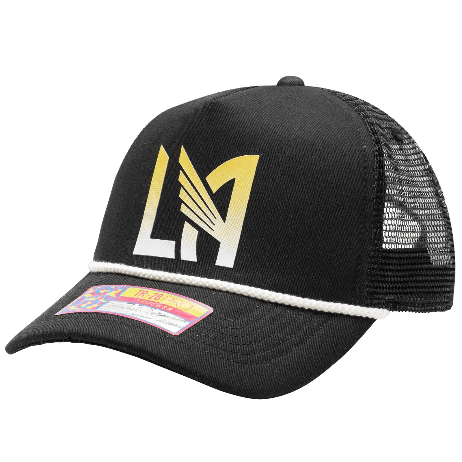 Fan Ink LAFC Atmosphere Trucker Hat (Black/Gold)