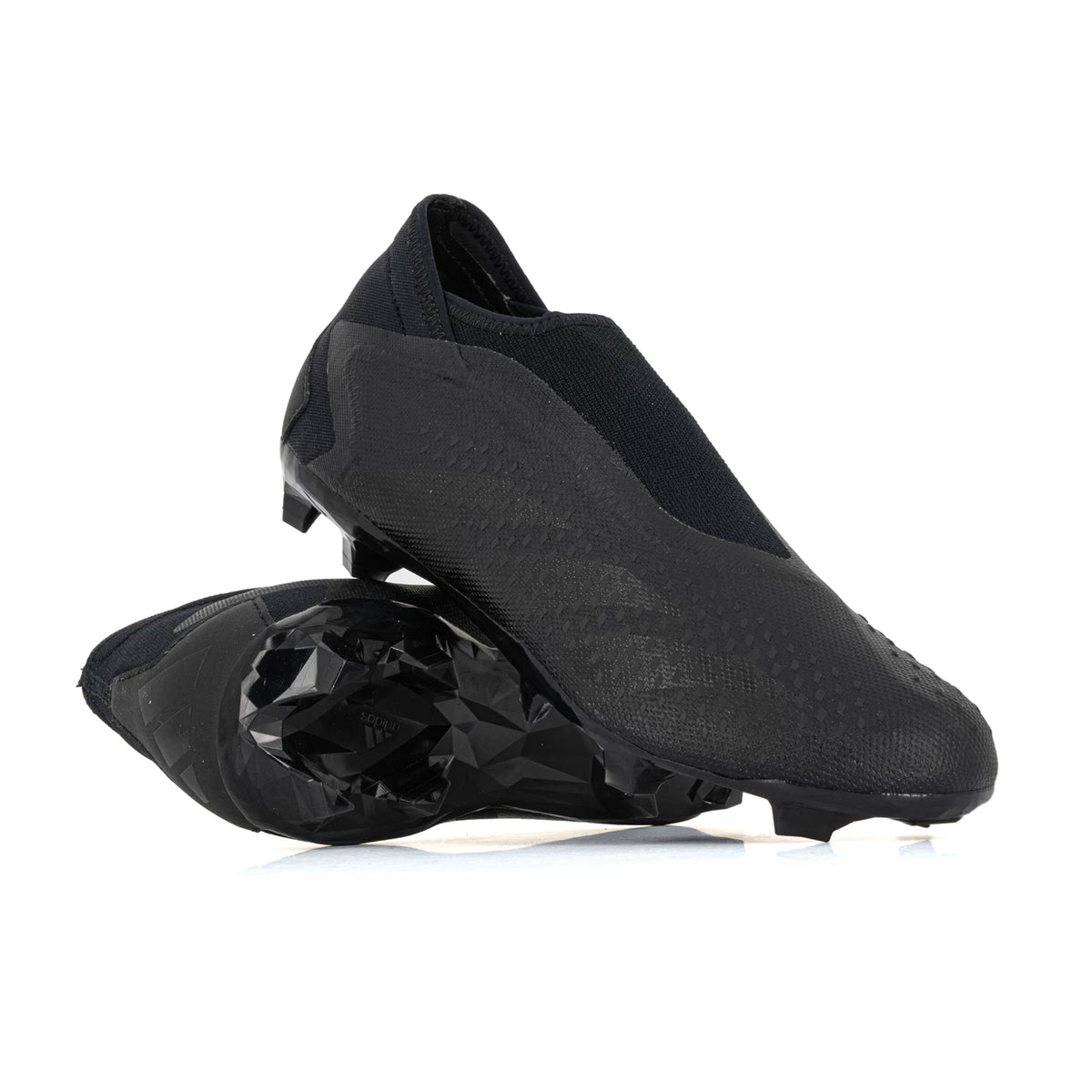 adidas Predator Accuracy.3 Laceless FG Tacos de fútbol (Core Black/Core Black)