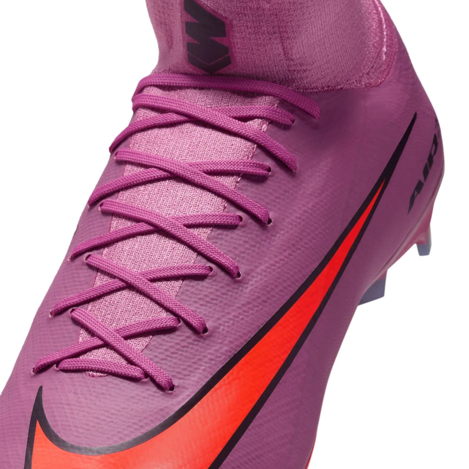 Nike Zoom Superfly 10 Pro Firm Ground Soccer Cleats (Magic Flamingo/Black/Total Crimson)