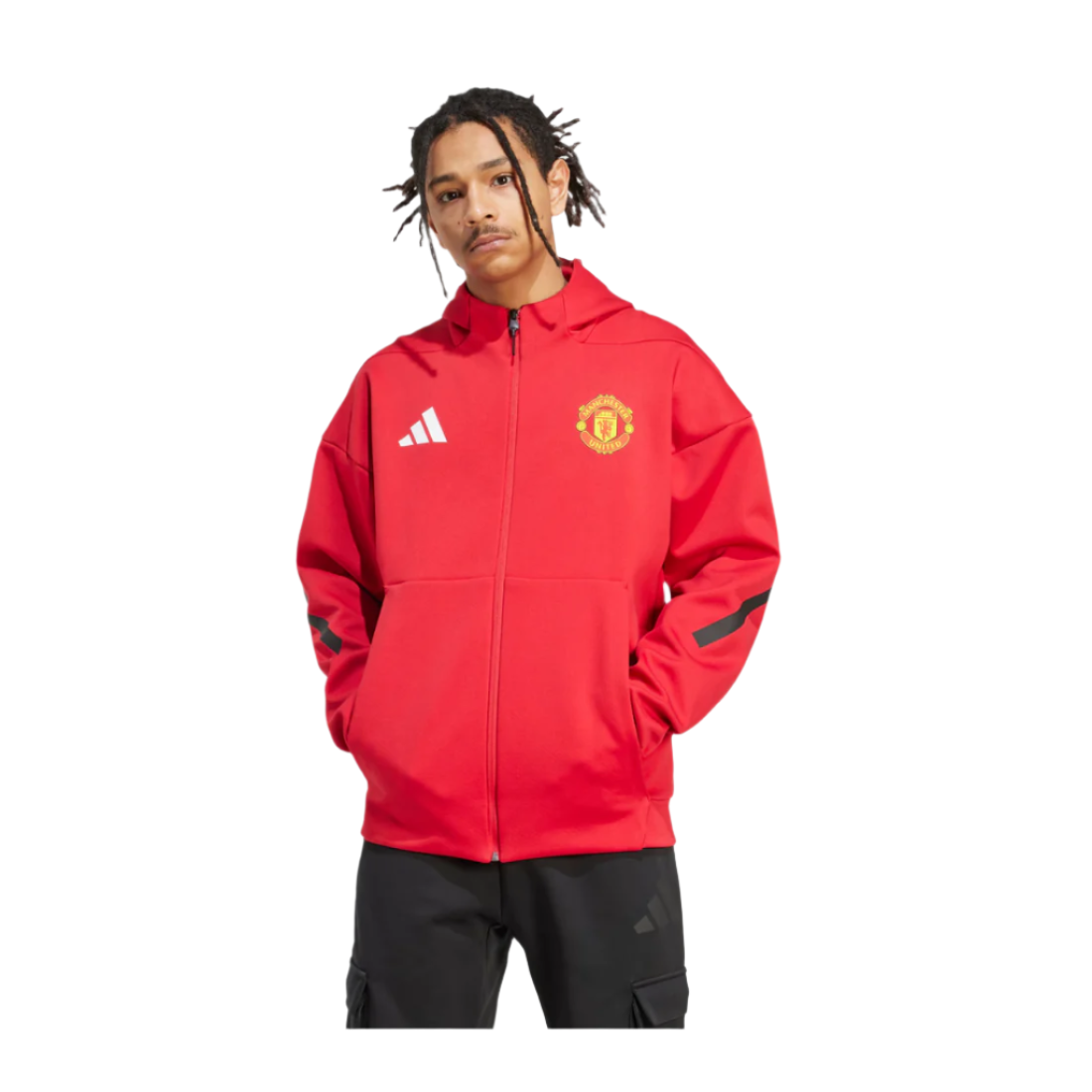 adidas Manchester United 25/26 Anthem Jacket (Red)