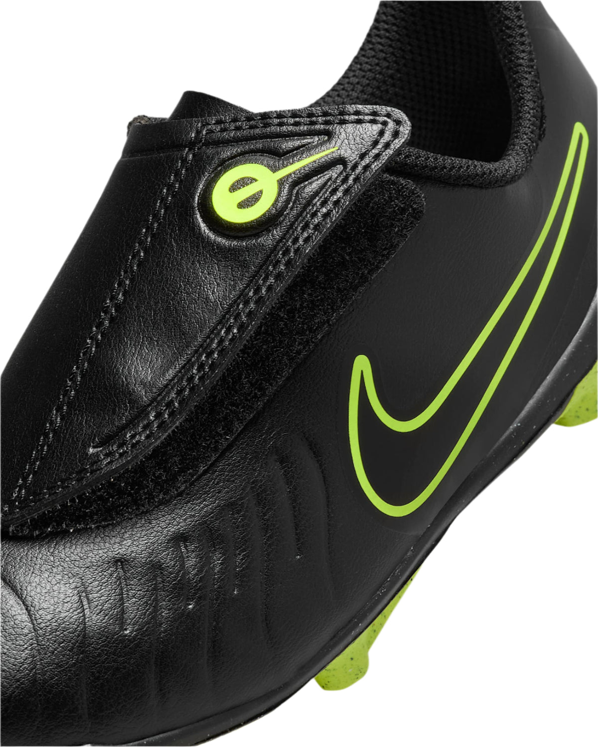 Nike Youth Jr. Legend 10 Club FG/MG PS V Soccer Cleats (Black/Volt)