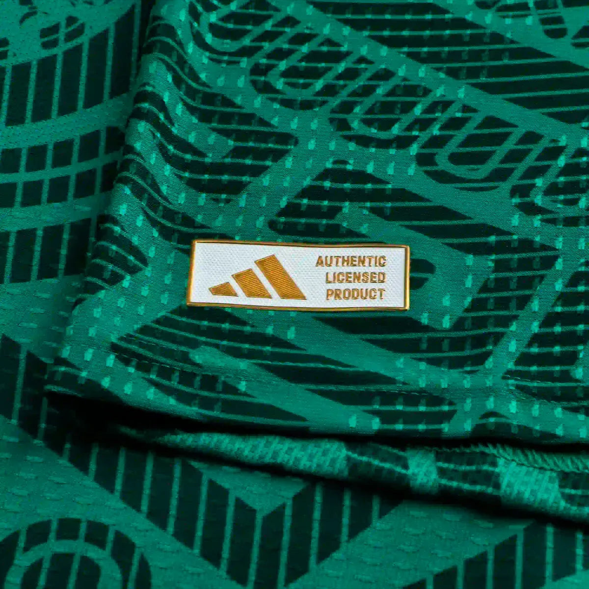 adidas Men's C. Huerta Mexico Long-Sleeve Authentic Home Jersey 2026 (Bold Green)