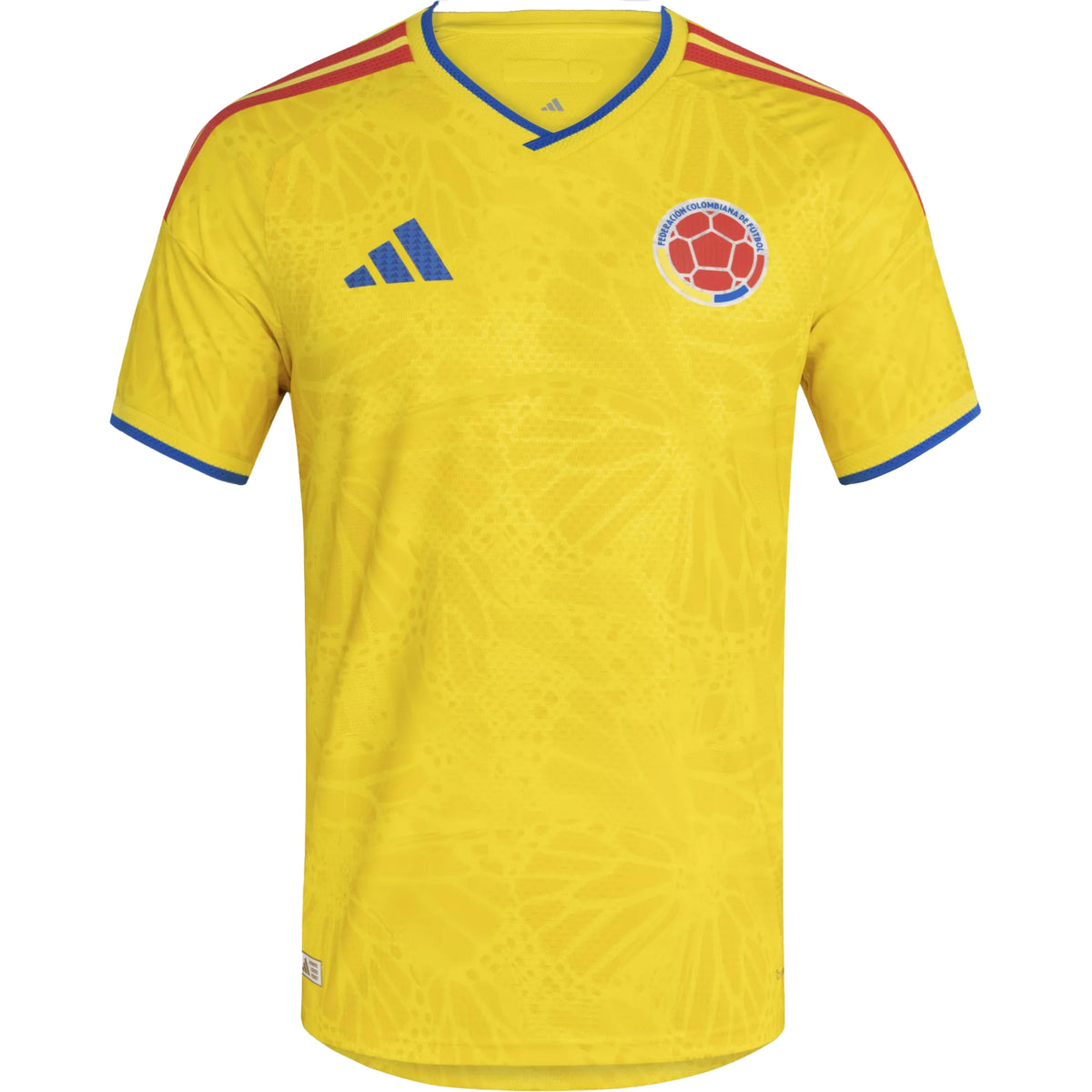 adidas Men's Colombia 2026 Authentic Home Jersey (Impact Yellow)