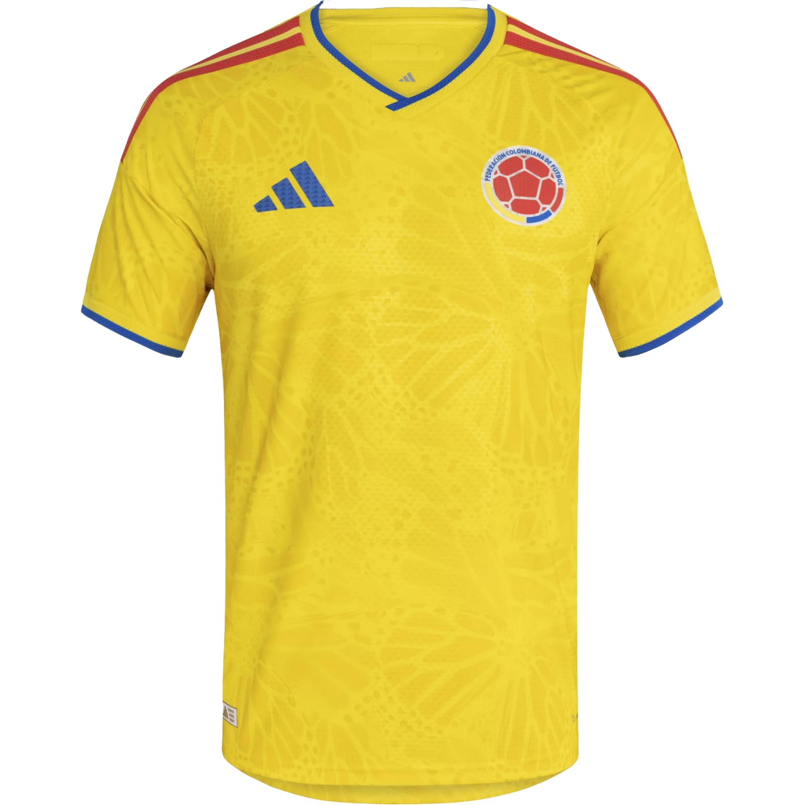 adidas Men's Colombia 2026 Authentic Home Jersey (Impact Yellow)