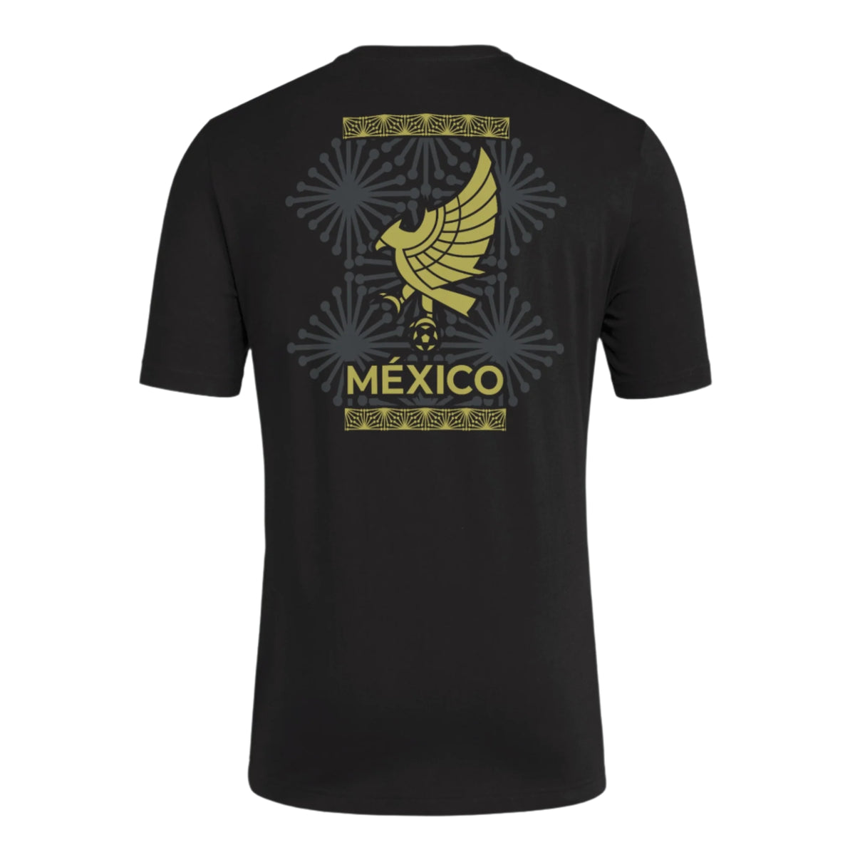 adidas Mexico 25/25 Logo T-Shirt (Black/Gold)