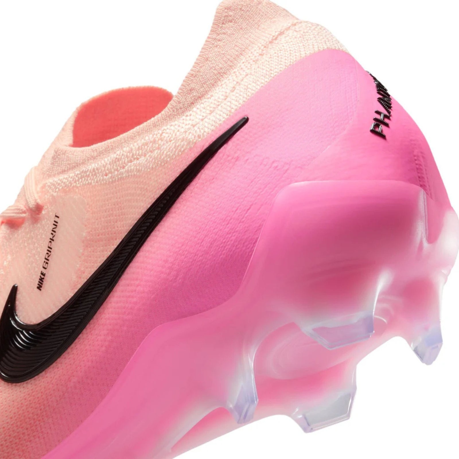 Nike Phantom GX II Elite FG Soccer Cleats (Crimson Tint/Pink Blast)