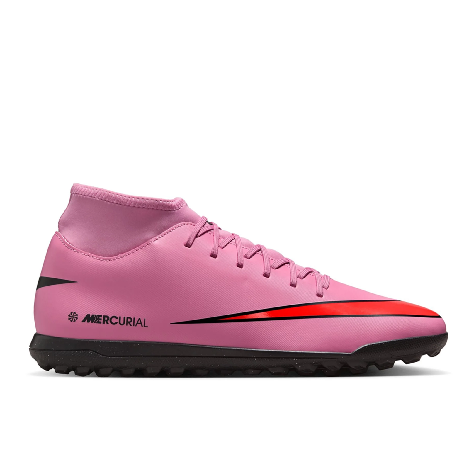 Nike Jr. Superfly 10 Club Turf Soccer Shoes (Magic Flamingo/Black)