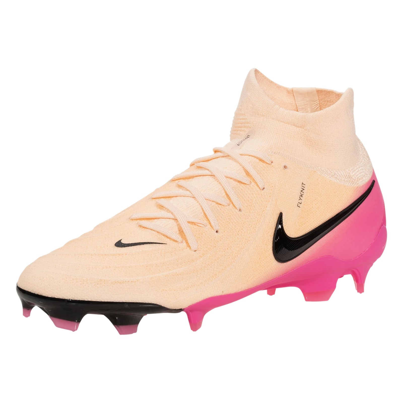 Nike Phantom Luna II Pro FG Soccer Cleats (Crimson Tint/Black-Pink Blast)