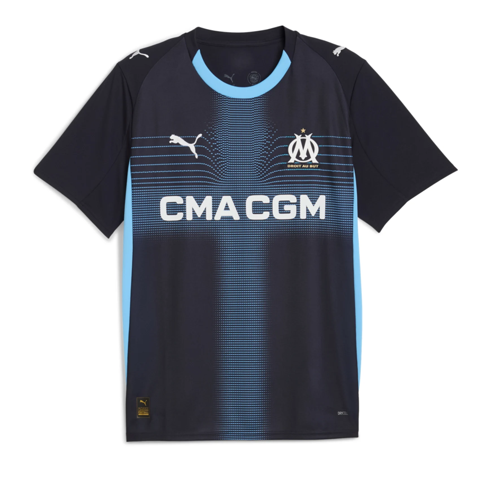 Puma Marseille 25/26 Away Jersey (New Navy/Luminous Blue)