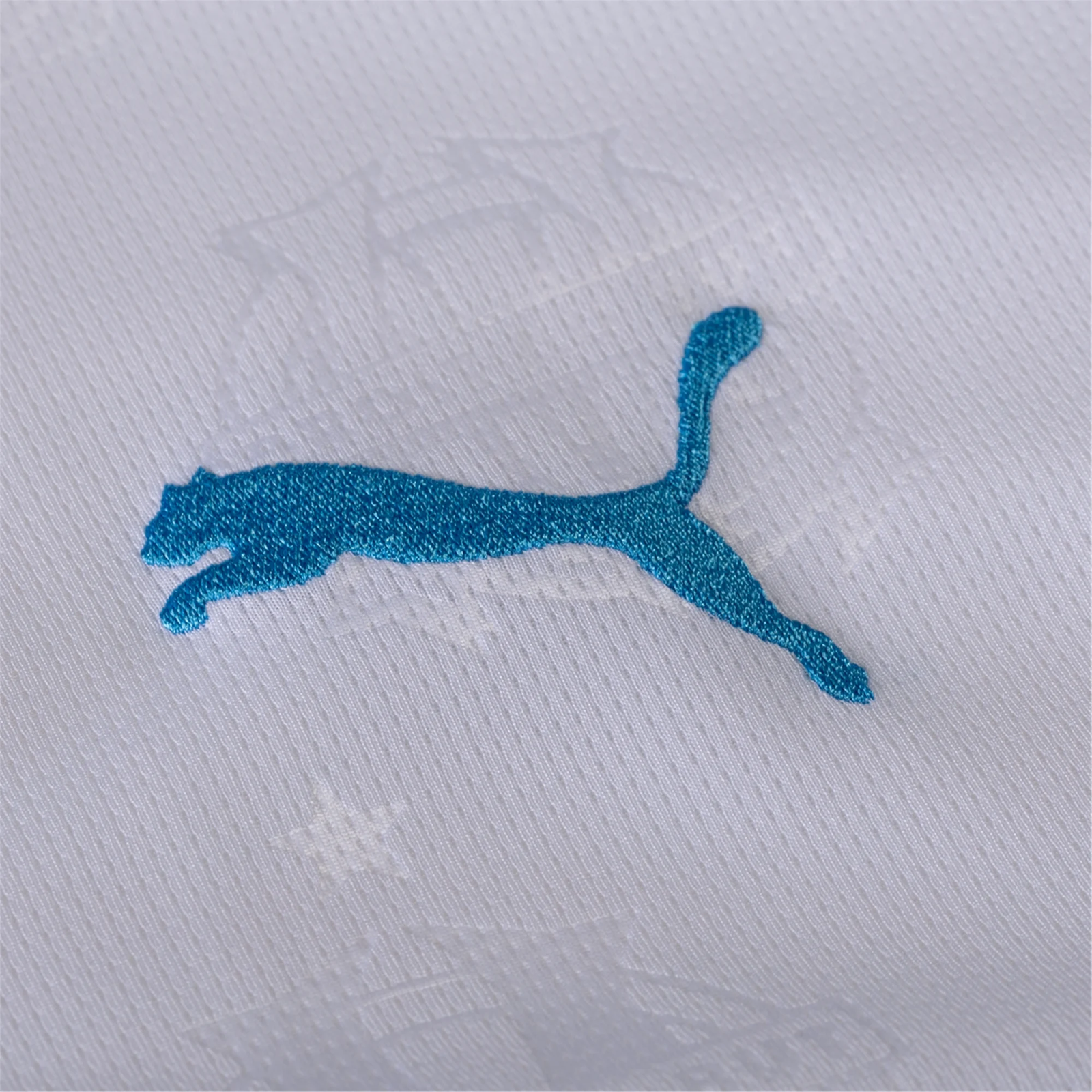 Puma Men's Marseille Home Jersey 25/26 (White/Blue)