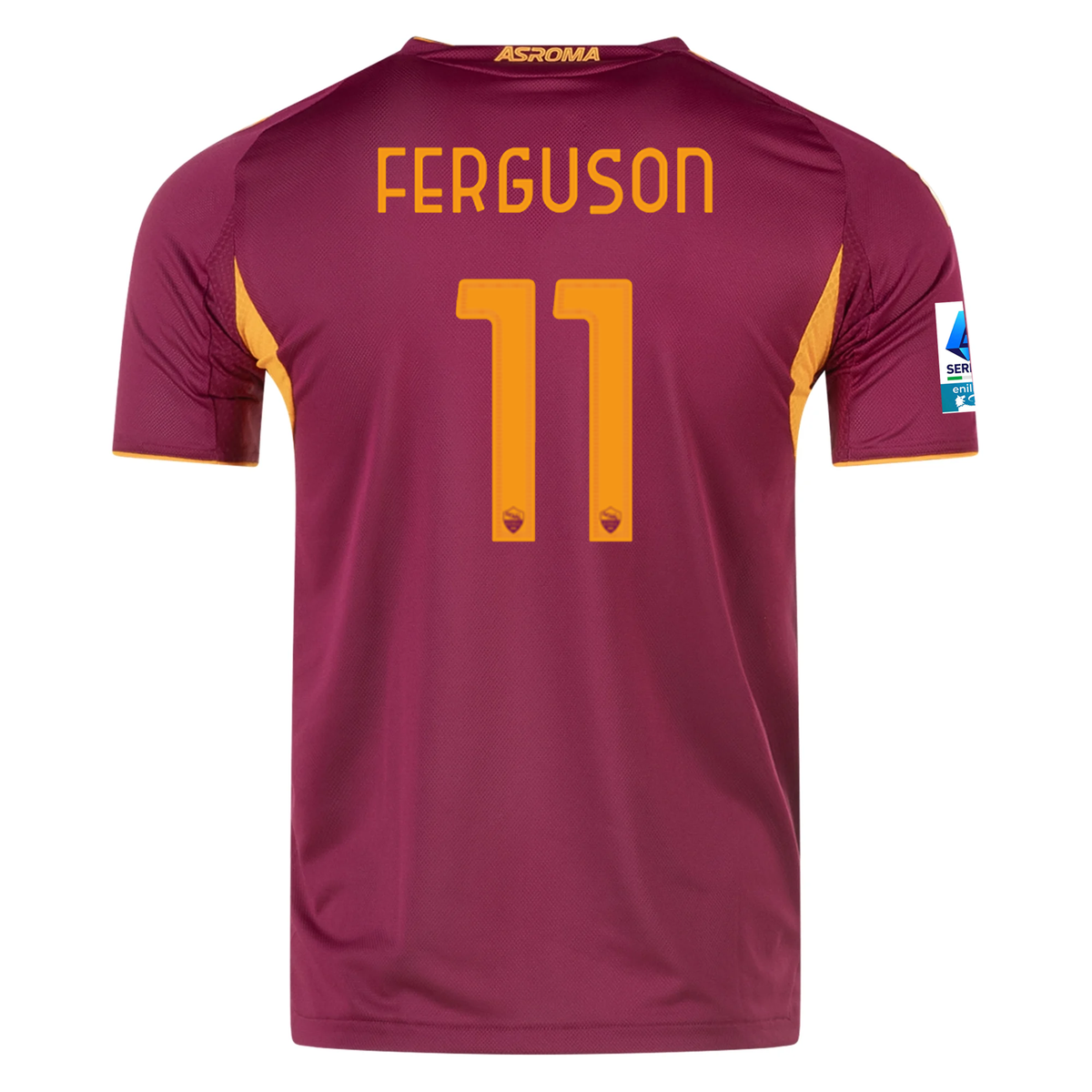 adidas Roma Authentic Evan Ferguson Home Jersey w/ Serie A Patch 25/26 (Burgundy)