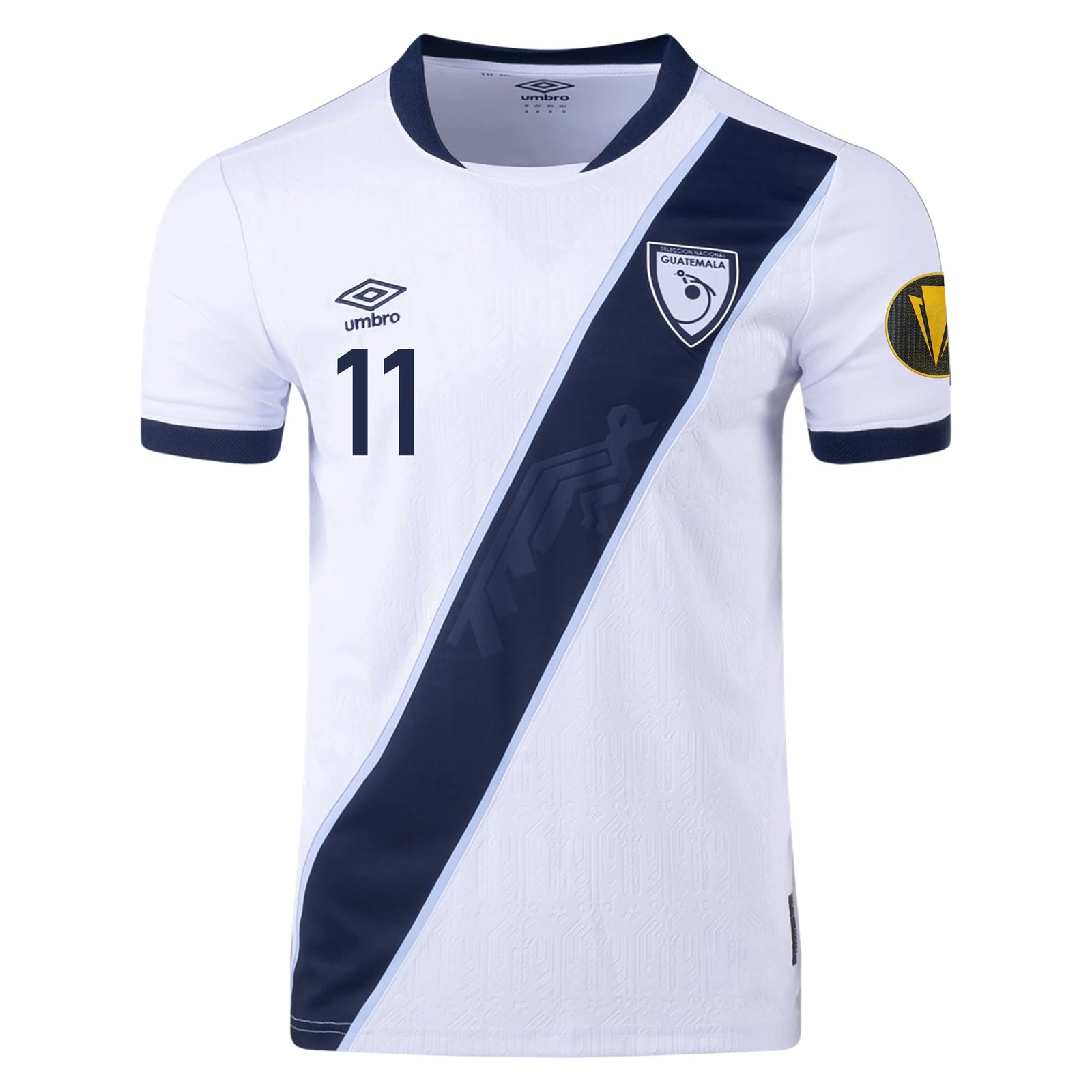 Umbro Rudy Munoz Guatemala Home Jersey 25/26 Gold Cup 2025 Patch (White)