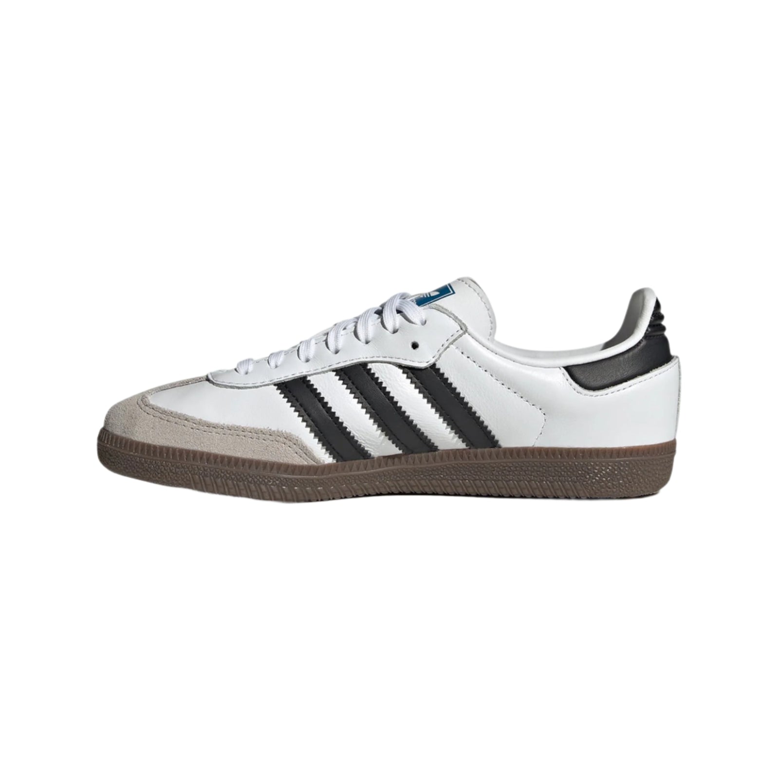 adidas Youth Jr. Samba Soccer Shoes (White/Black)
