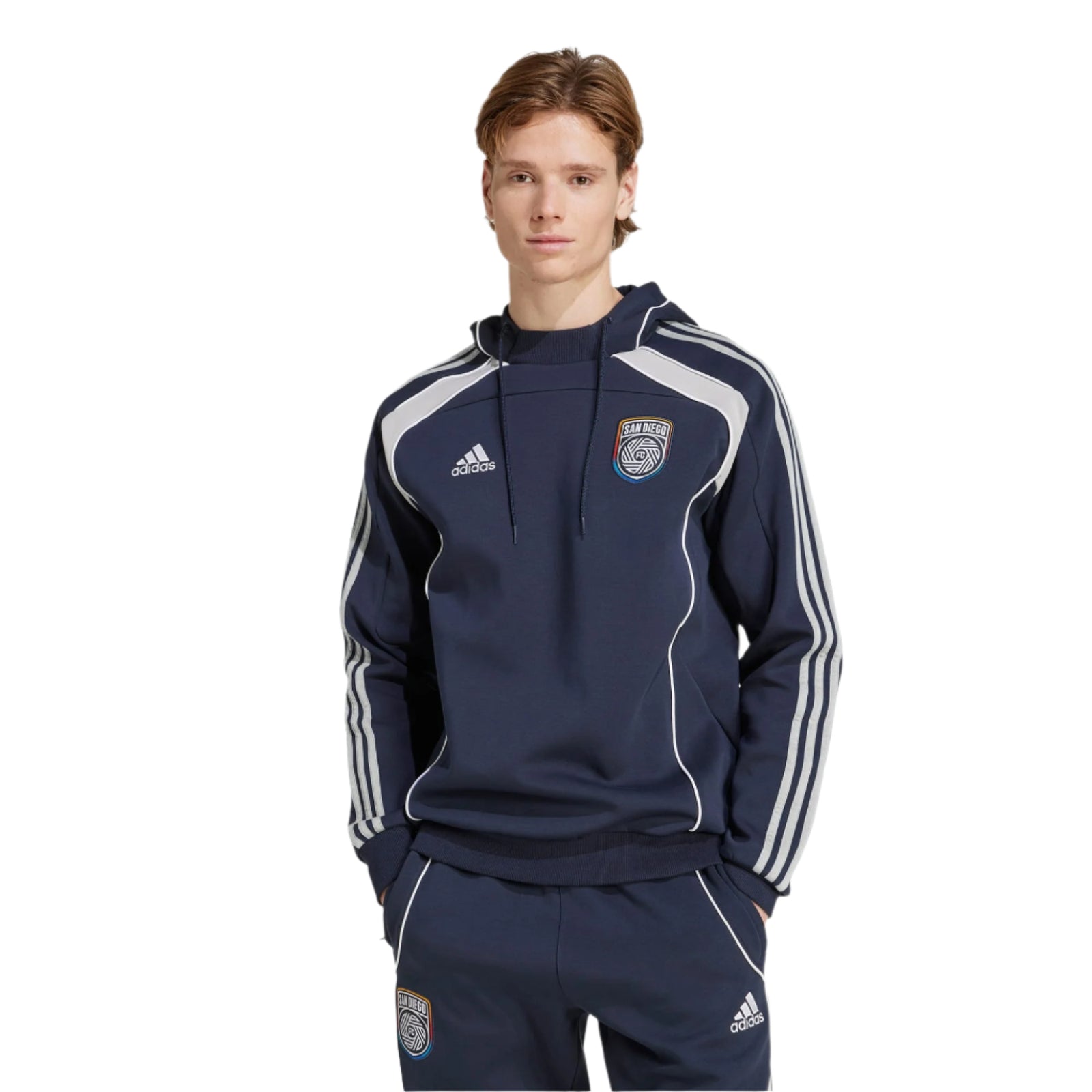 adidas San Diego 25/26 UBP Travel Hoodie (Night Navy)