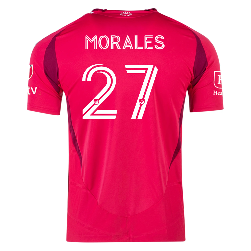 adidas Alfredo Morales St. Louis FC Authentic Home Jersey 25/26 (Power Pink)