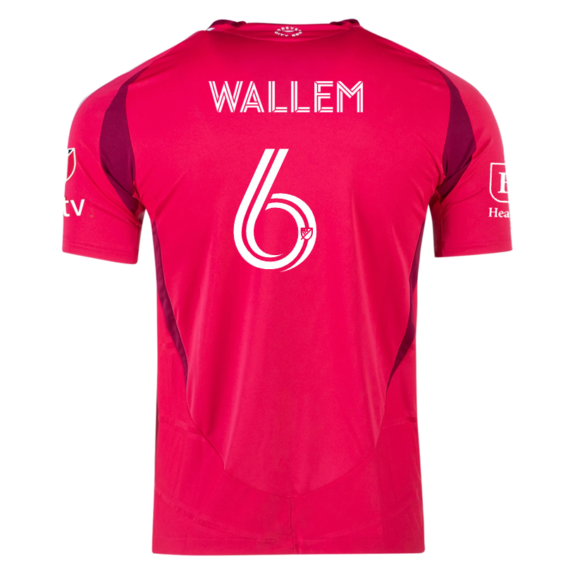adidas Conrad Wallem St. Louis FC Authentic Home Jersey 25/26 (Power Pink)