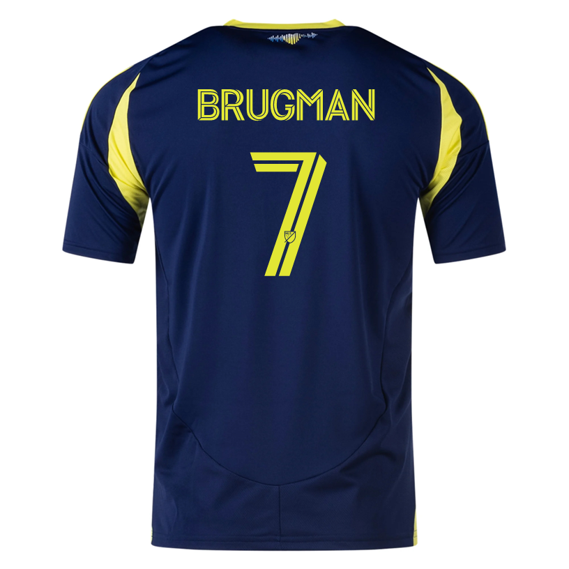 adidas Nashville Gastón Brugman Away Jersey 25/26 (Tena Blue)