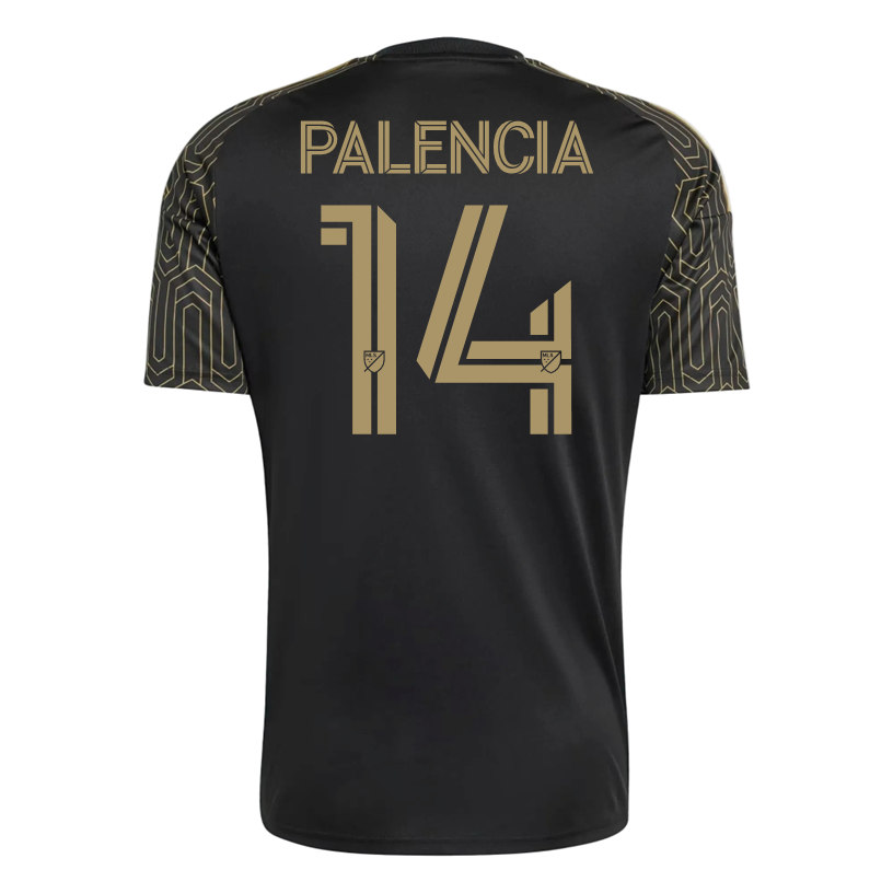 adidas Men's Palencia-Min LAFC Replica Home Jersey 26/27 (Black/Gold)
