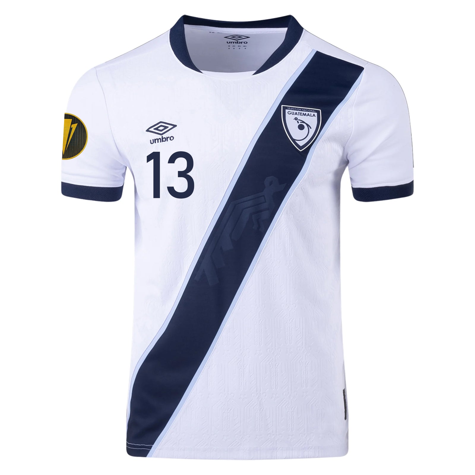 Umbro Stheven Robles Guatemala Home Jersey 25/26 Gold Cup 2025 Patch (White)