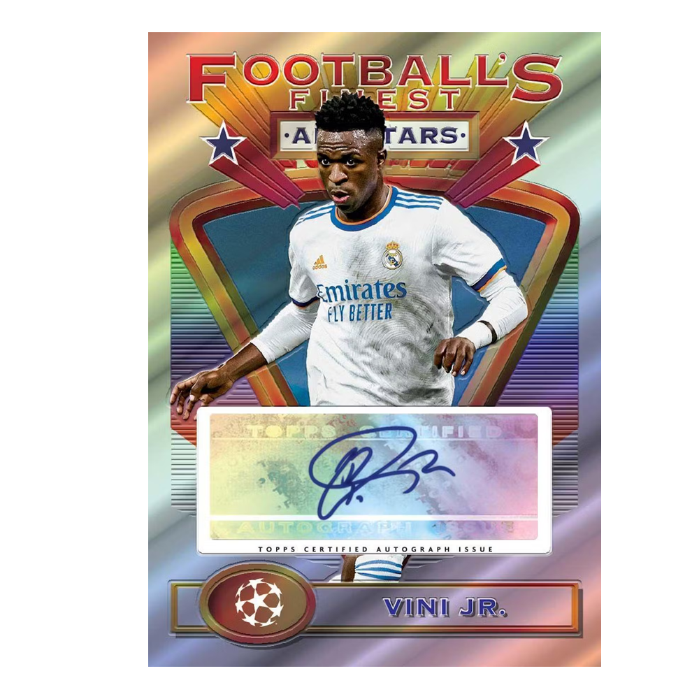 Topps 21/22 UEFA Champions League Football’s Finest Trading Card Pack (5 Cards)