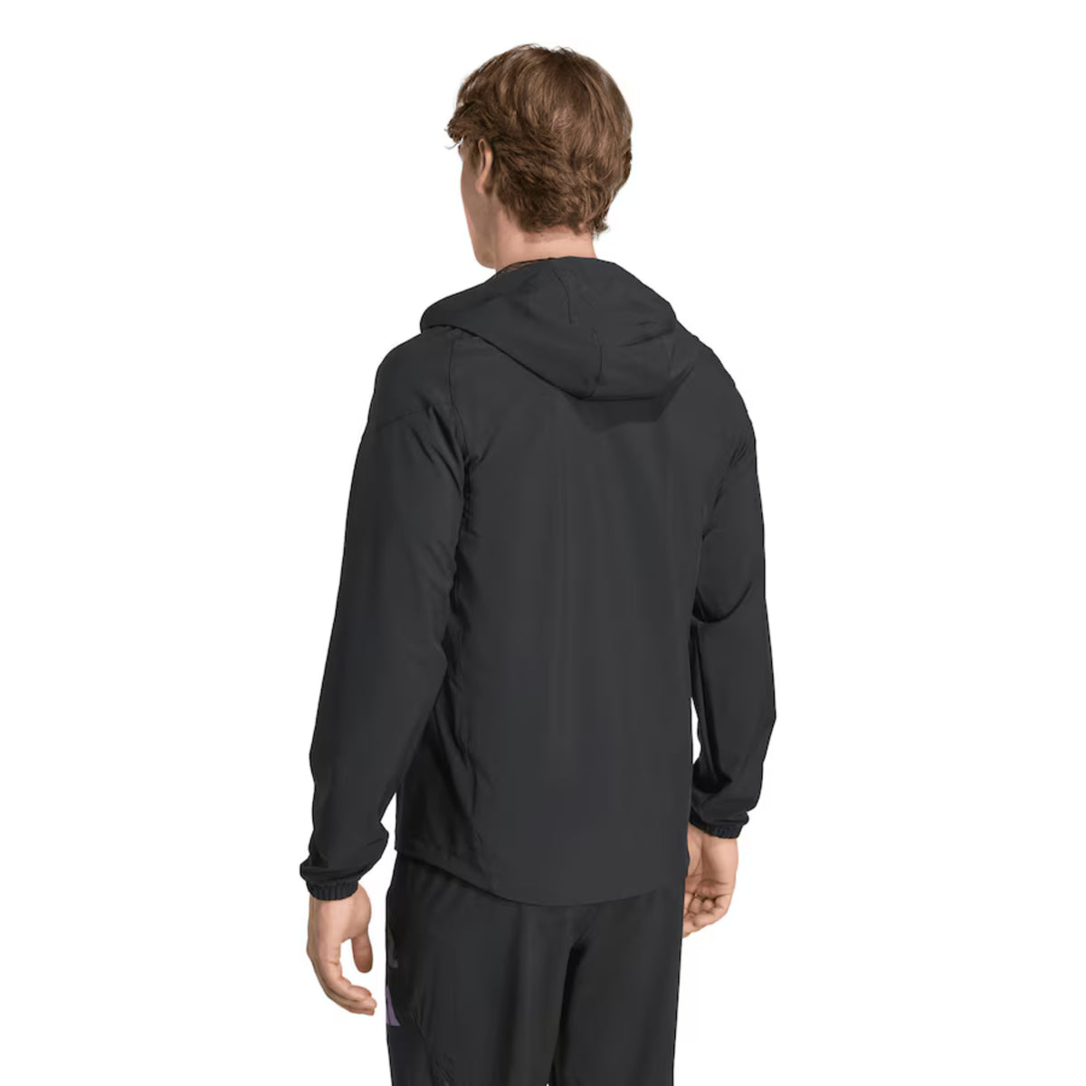 adidas Manchester United 25/26 Vis Tech Travel Jacket (Black/Purple)